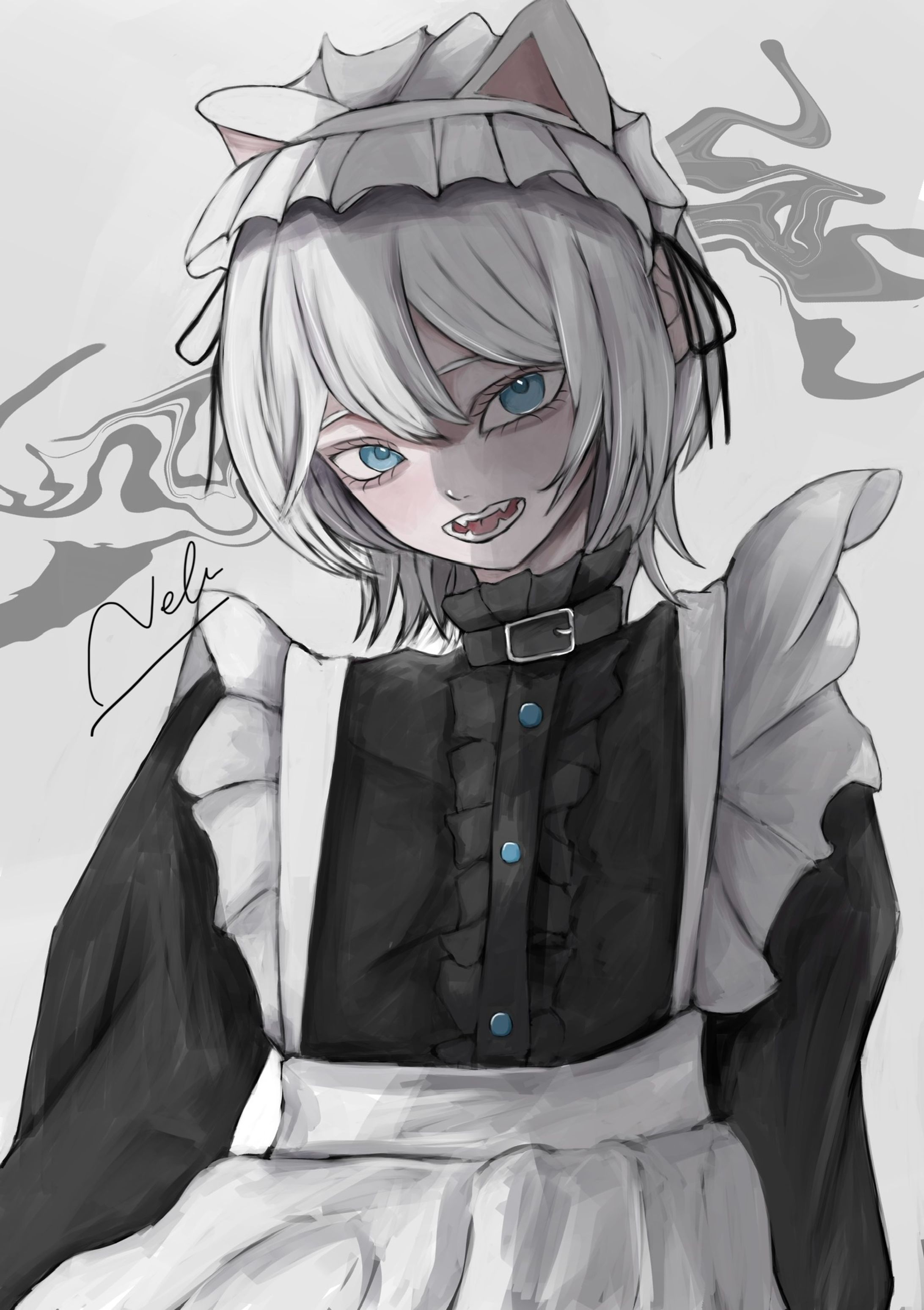 創作イラスト(女)-1
