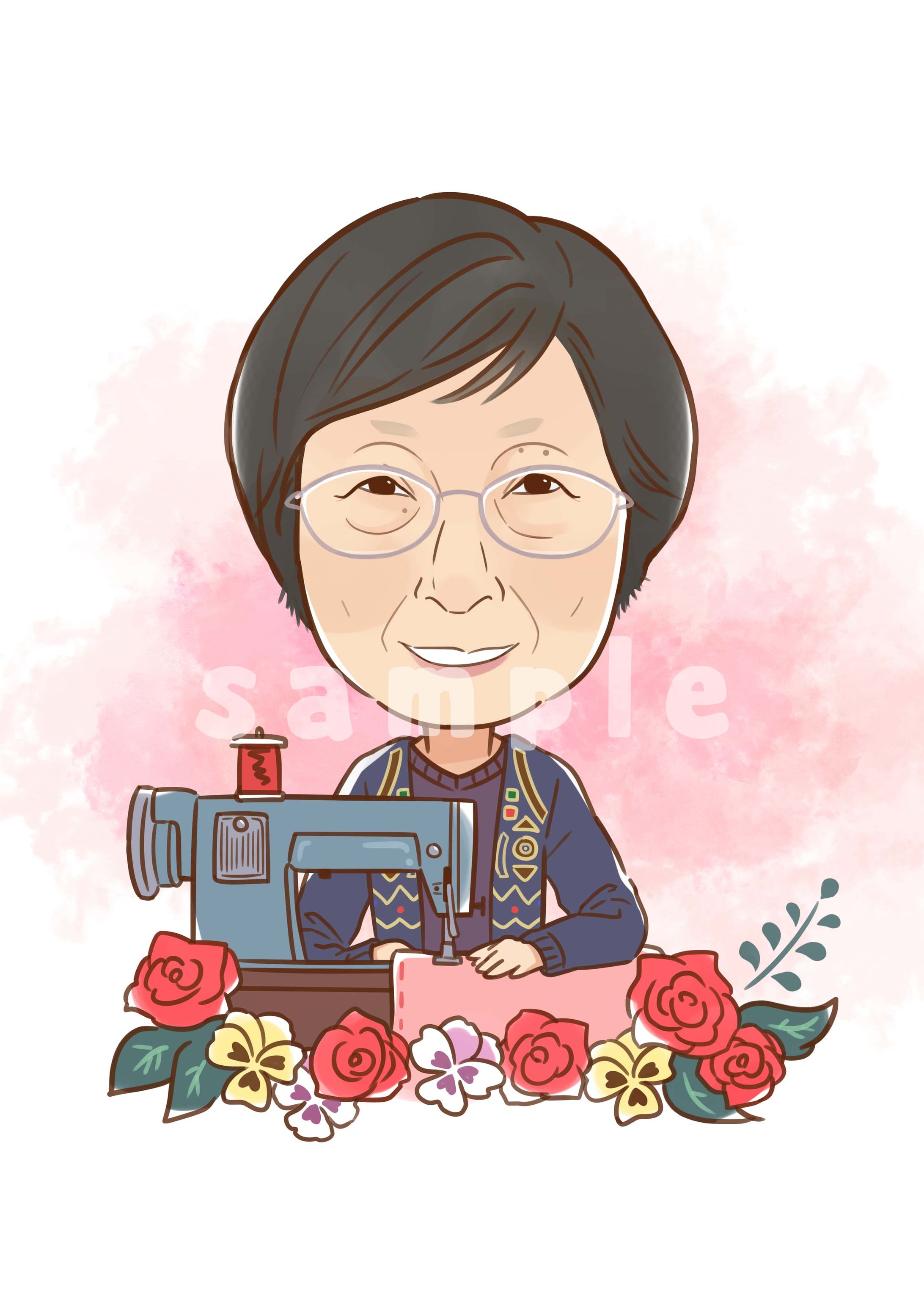 似顔絵-1
