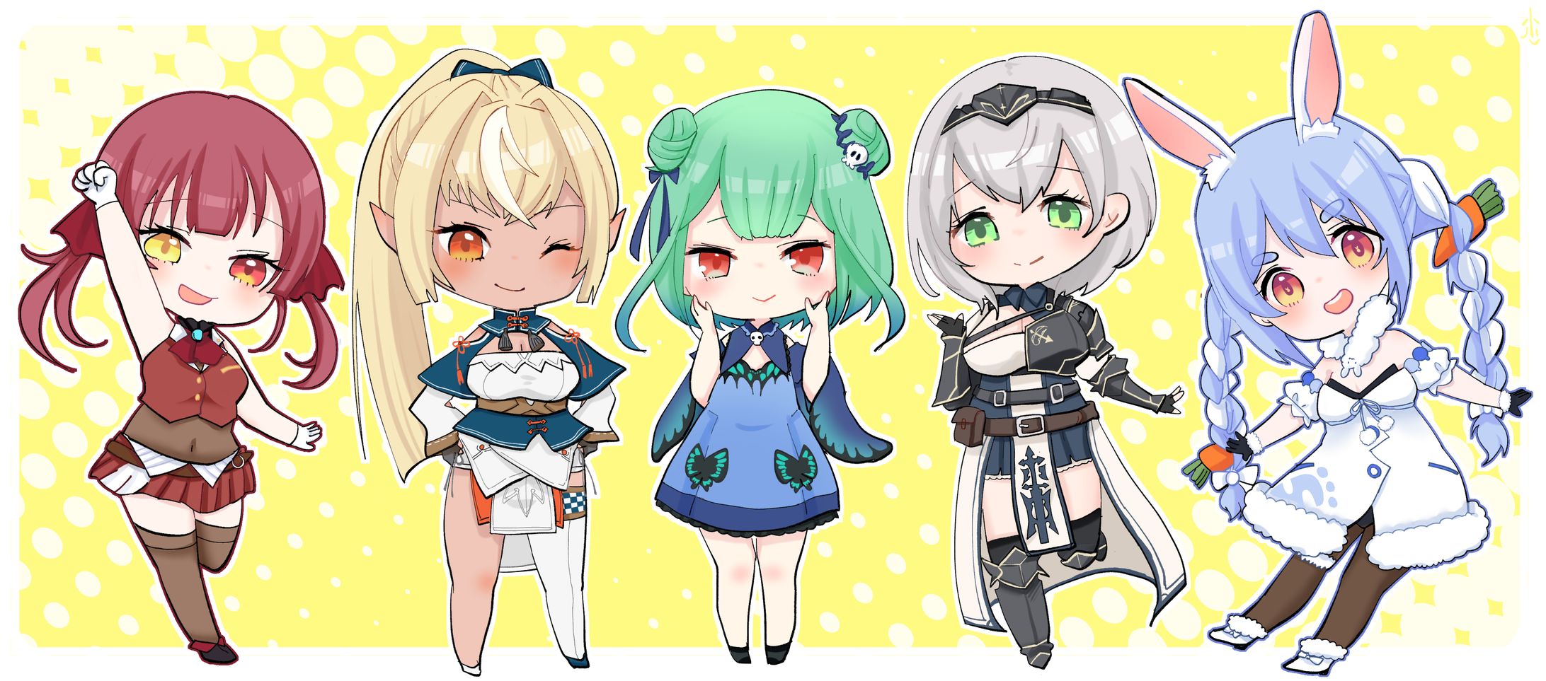 ちびキャラサンプル【二次創作】-1