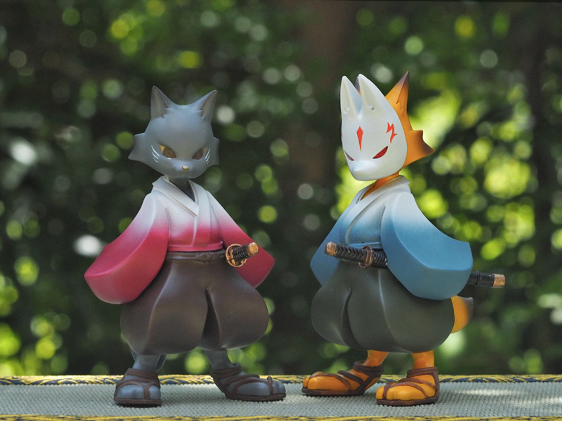 猫武士＆狐武士-1