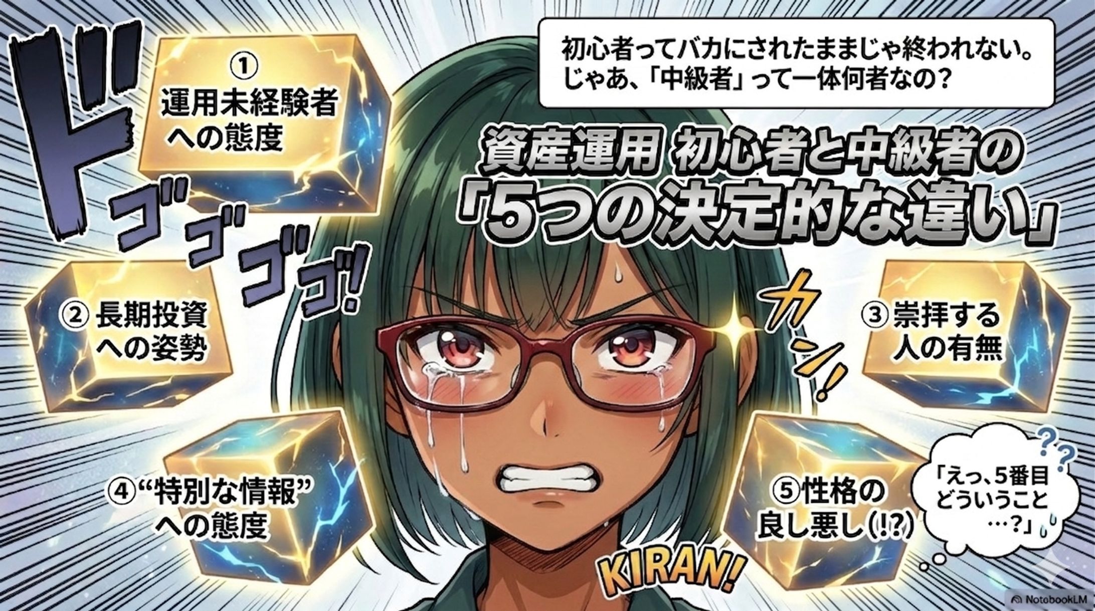 投資初心者と中級者の違い①-1