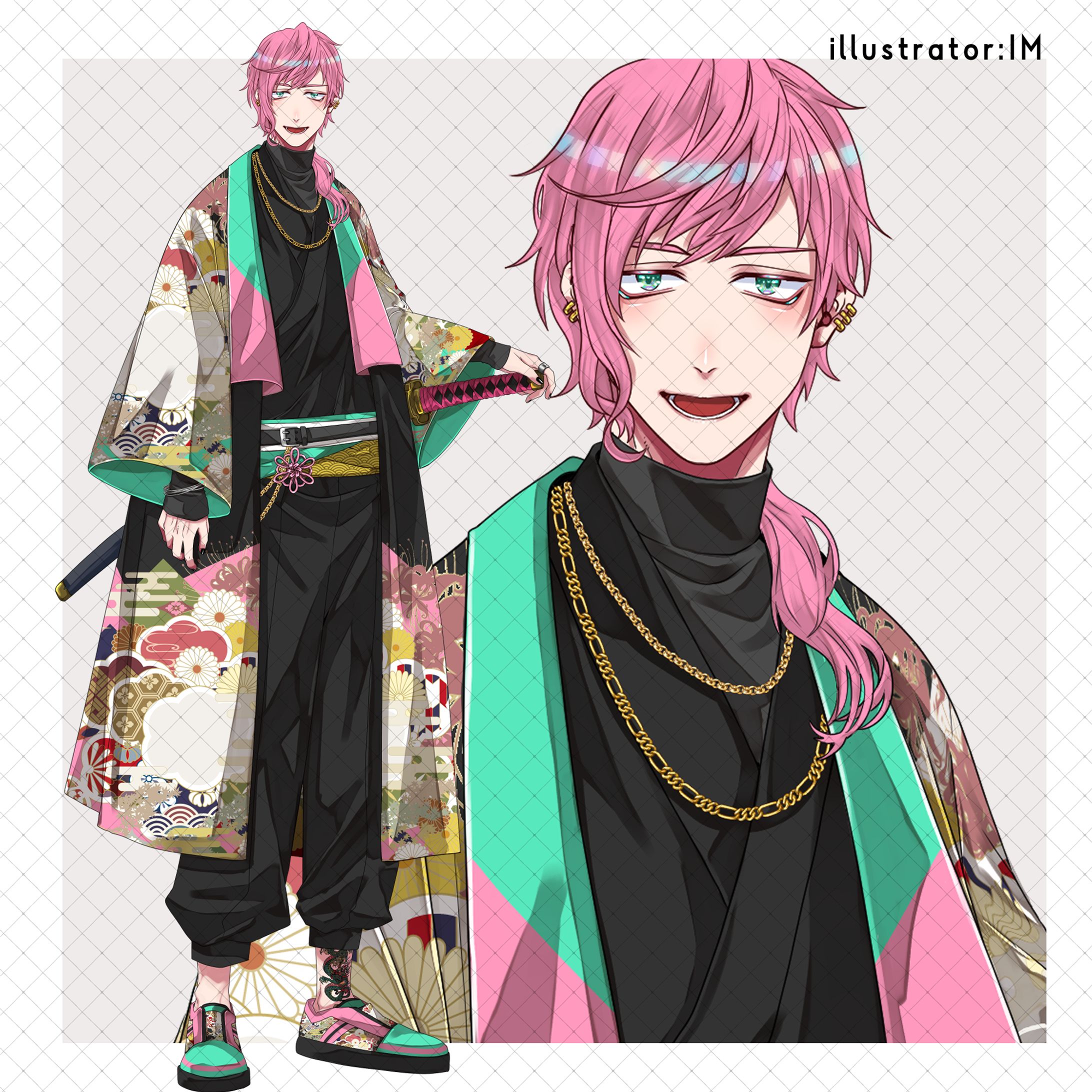 配信キャラクター制作-1