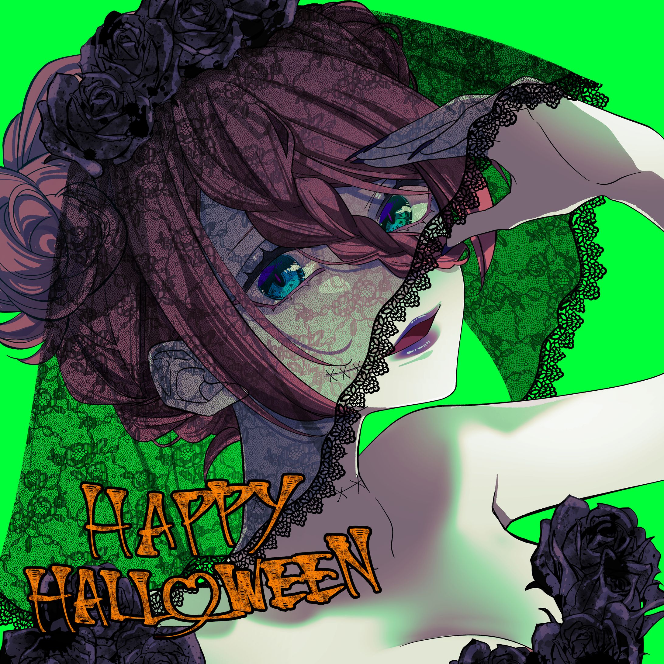 リースさんハロウィンアイコン-1