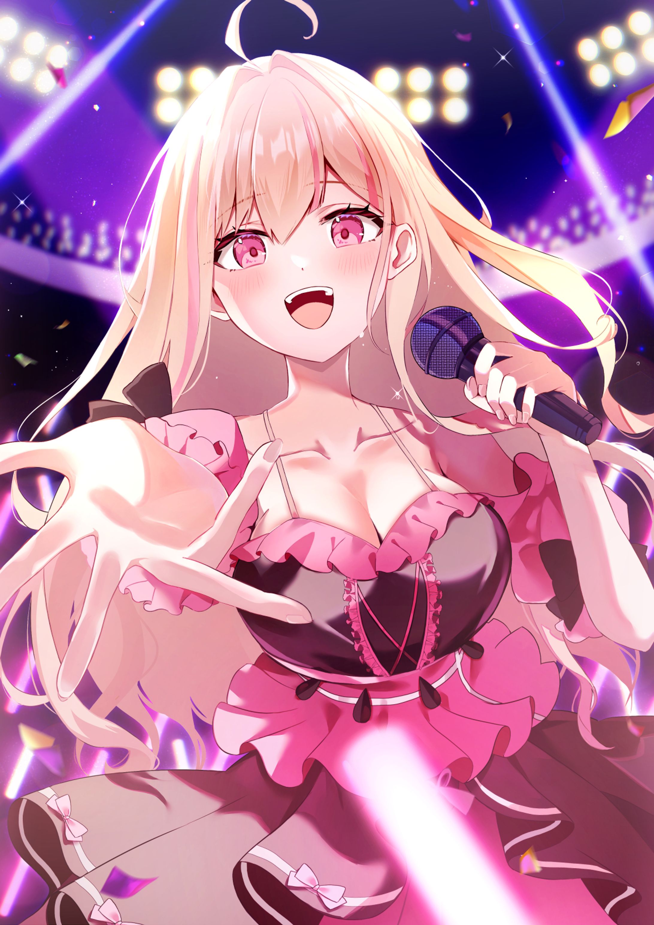 【お仕事】デビュー半年記念イラスト制作-1