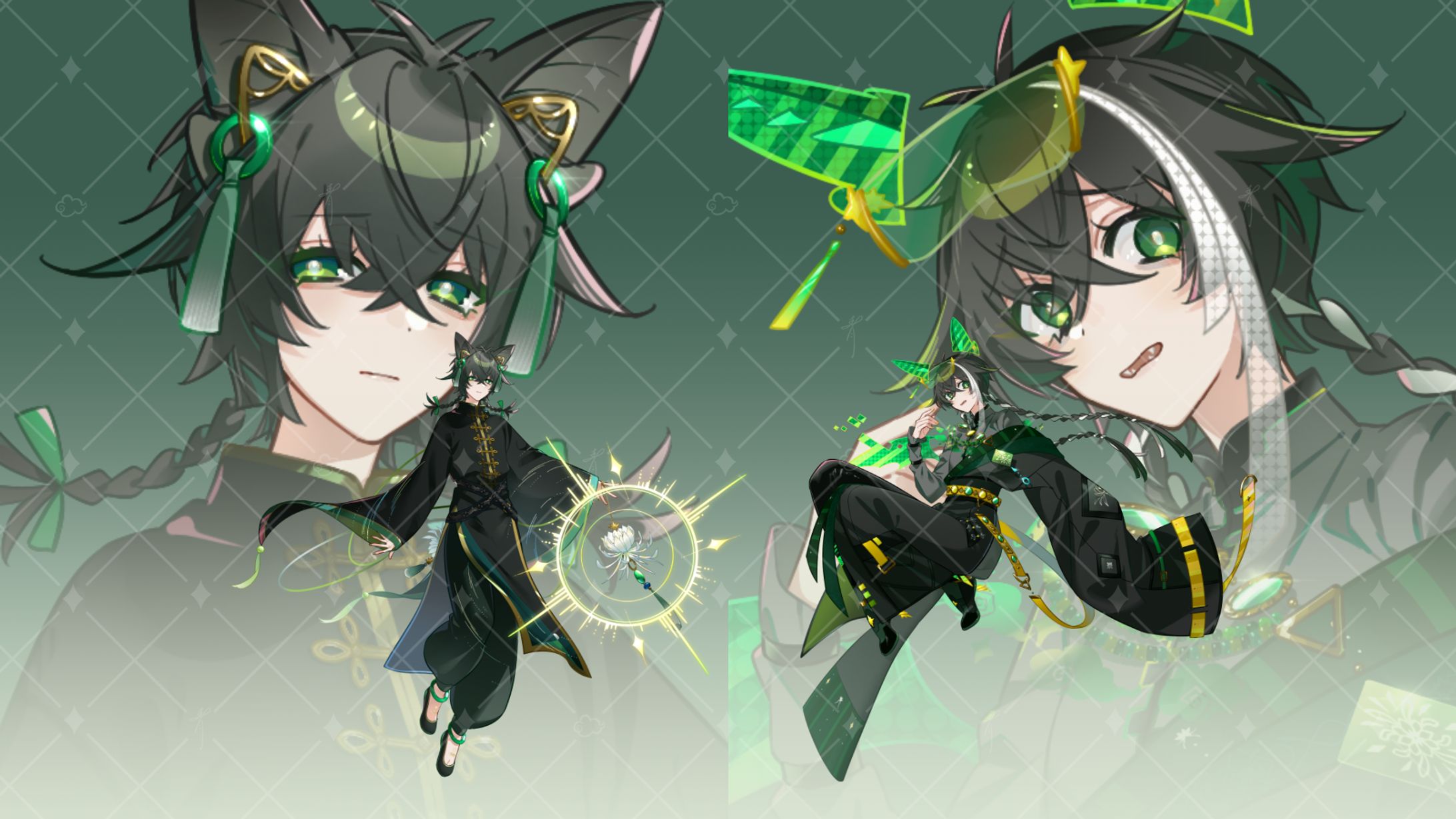 【仕事絵】Vtuber全身立ち絵-1