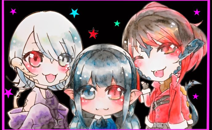 アウラちゃんsとららちゃん