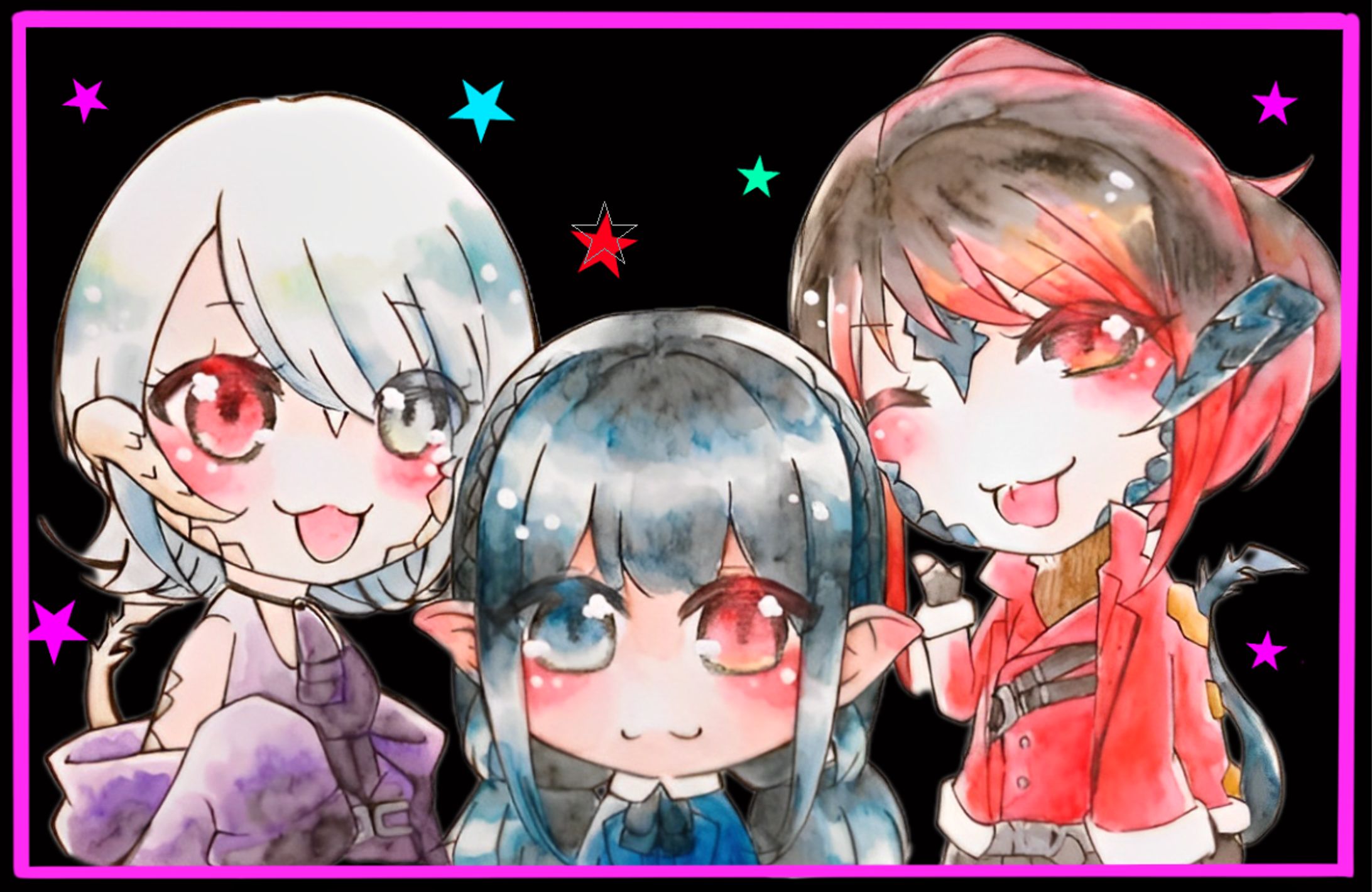 アウラちゃんsとららちゃん-1