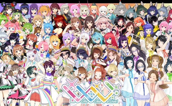 「Life Like a Live！Vアイドルさんいらっしゃい」出演