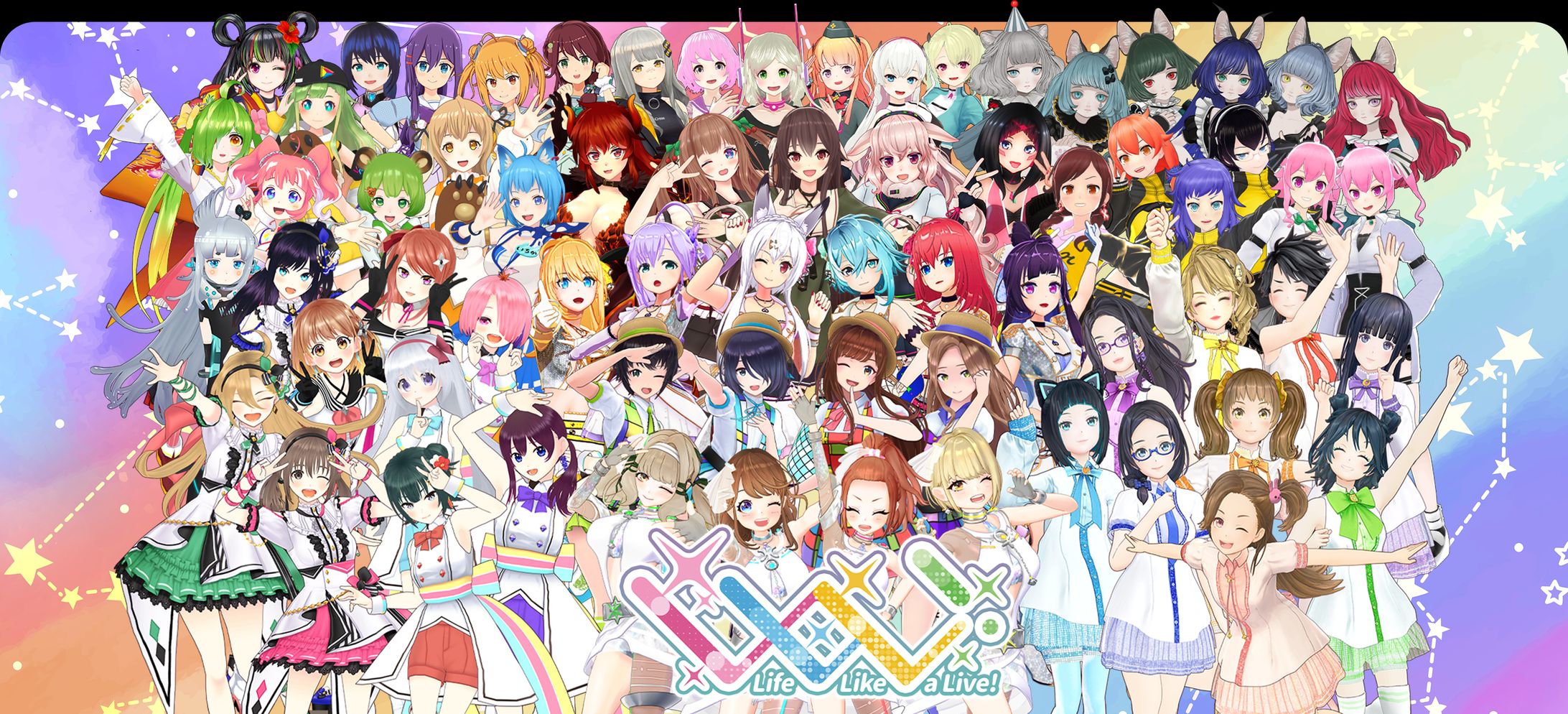 「Life Like a Live！Vアイドルさんいらっしゃい」出演-1