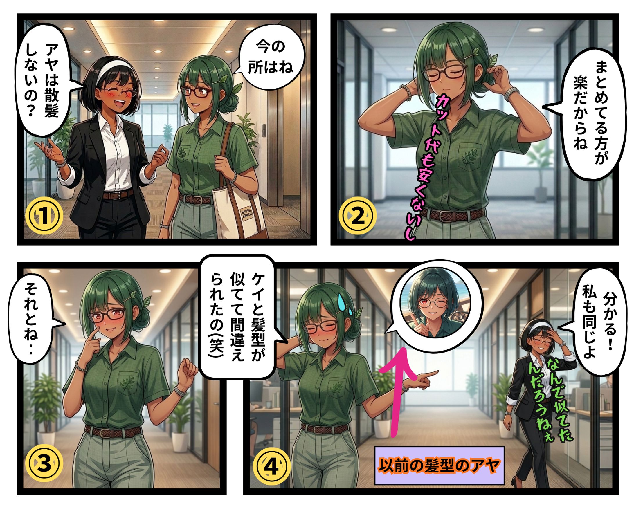 散髪はしない？-1
