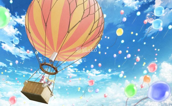 GARDEN by Emotional Flower VocaDuo2023 描かせていただきました。
。
。
。
。
。
。
。
。
。
。
。
。
。
。
。
。
。
。
。
。
。
。
。
。
。
。
。
・
・
・
 #ファンタジーイラスト #気球 #空スタグラム#illustrations 
#animation #paintingoftheday  #paintingart #paintingartist #draw #drawing #drawings 
#illust #illustration #illustrator #いらすとぐらむ #いらすとぐらむillustration #イラスト #イラストレーション 　#空イラスト #風景イラスト　 #ノスタルジック #ノスタルジー #artwork #art