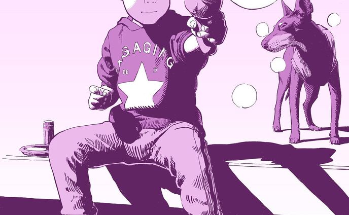 Captain bubbles
#うちの息子のポートレイト
#illustration #portrait #boy