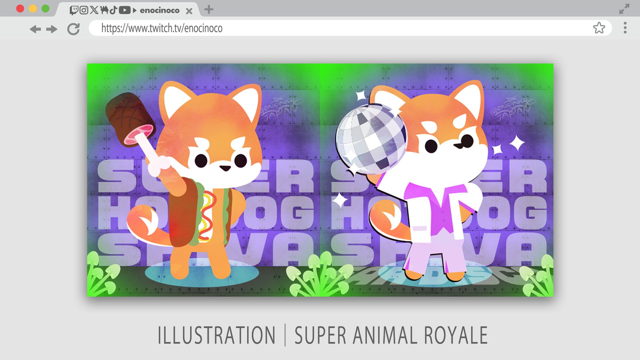 ILLUSTRATION｜Super Animal Royale-1