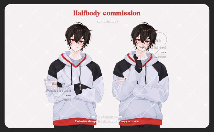 Halfbody Illustration