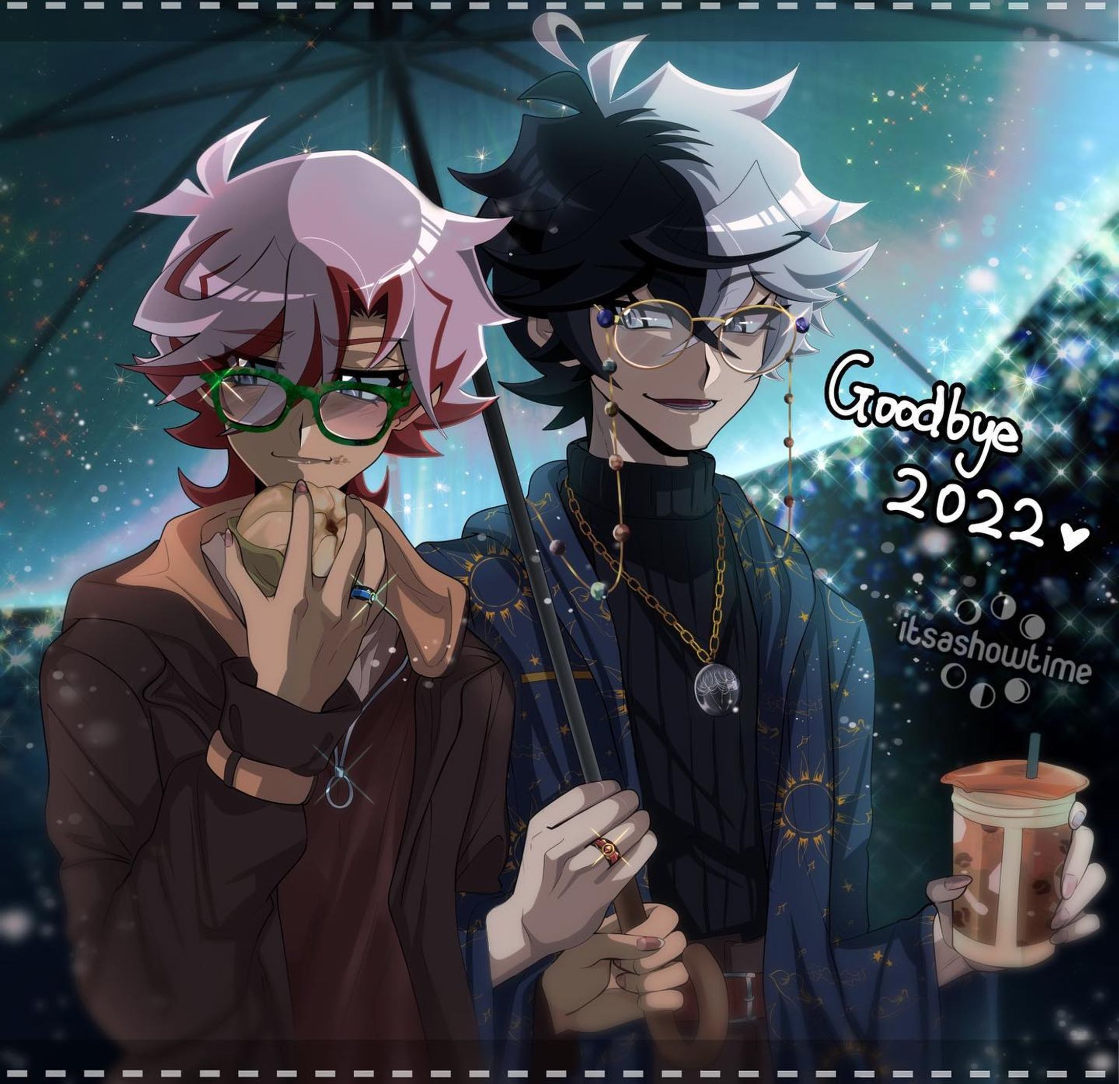 Goodbye #2022 !!! 
-
#homuratakeru #amagawatsukiya #amahomu #strawberrymoonshipping #newyear #csp #clipstudioart #animeart #digitalillustration #ocart #yugioh #yugiohvrains #vrains #vrainsocc#ocxcanon-1