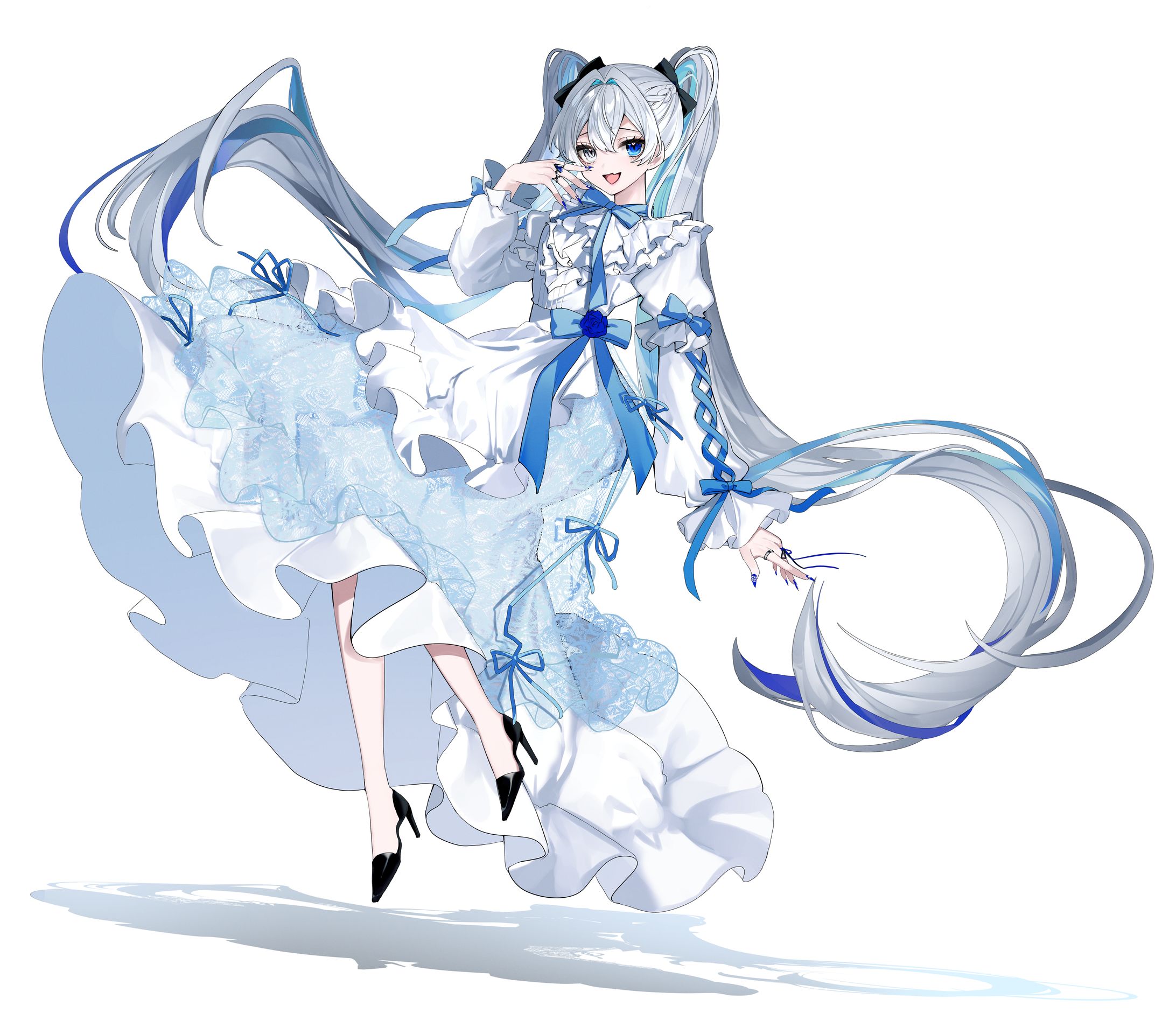 ツインテールの少女-1