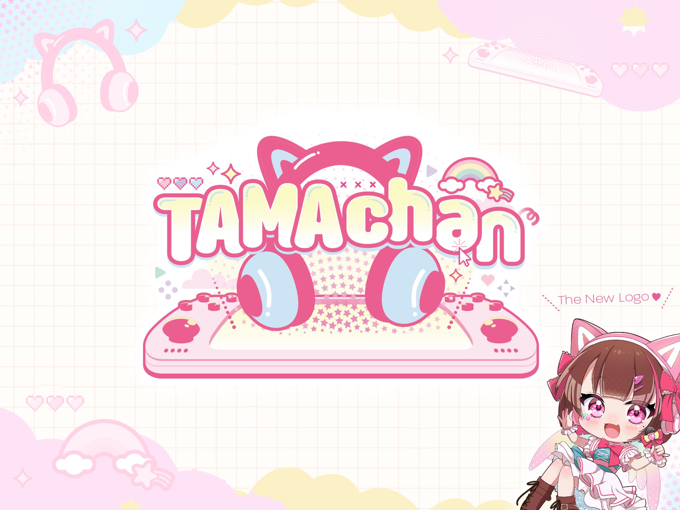 『TAMAchan』ロゴデザイン-1