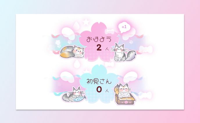 おはようカウンター / 桜狐フェネ