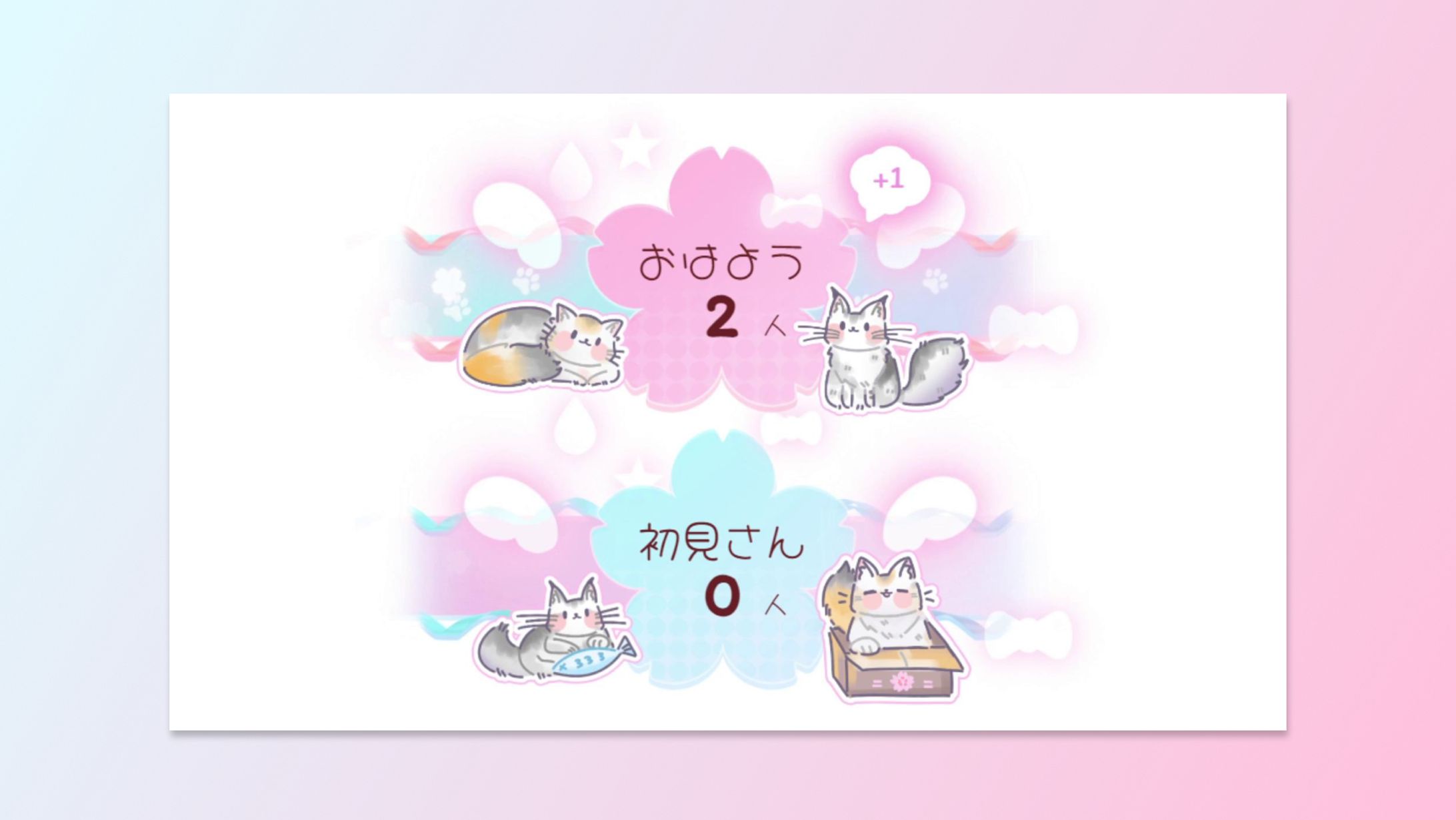 おはようカウンター / 桜狐フェネ-1