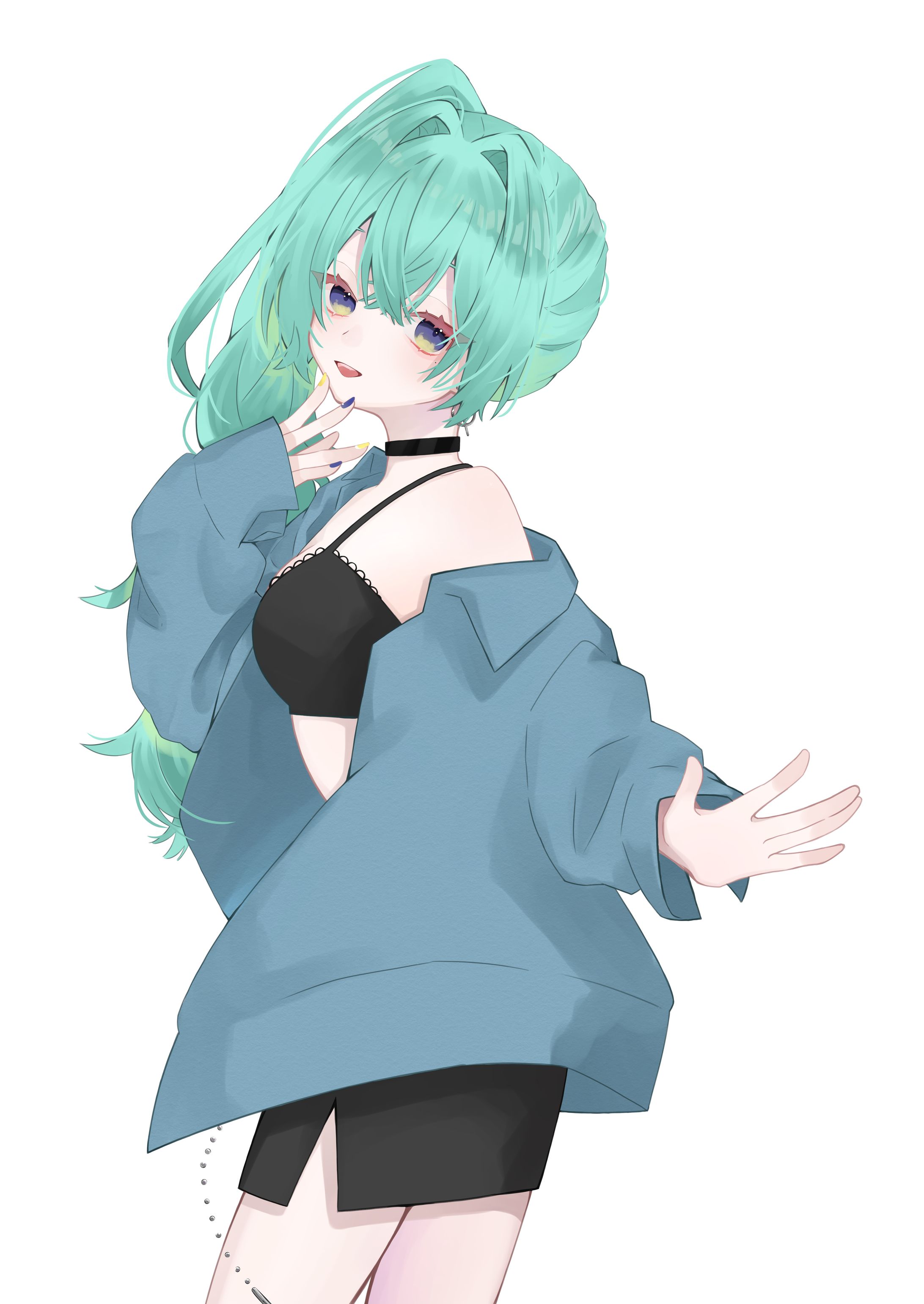 倉板しら様　女の子verのキャラクターデザインおよび立ち絵-1