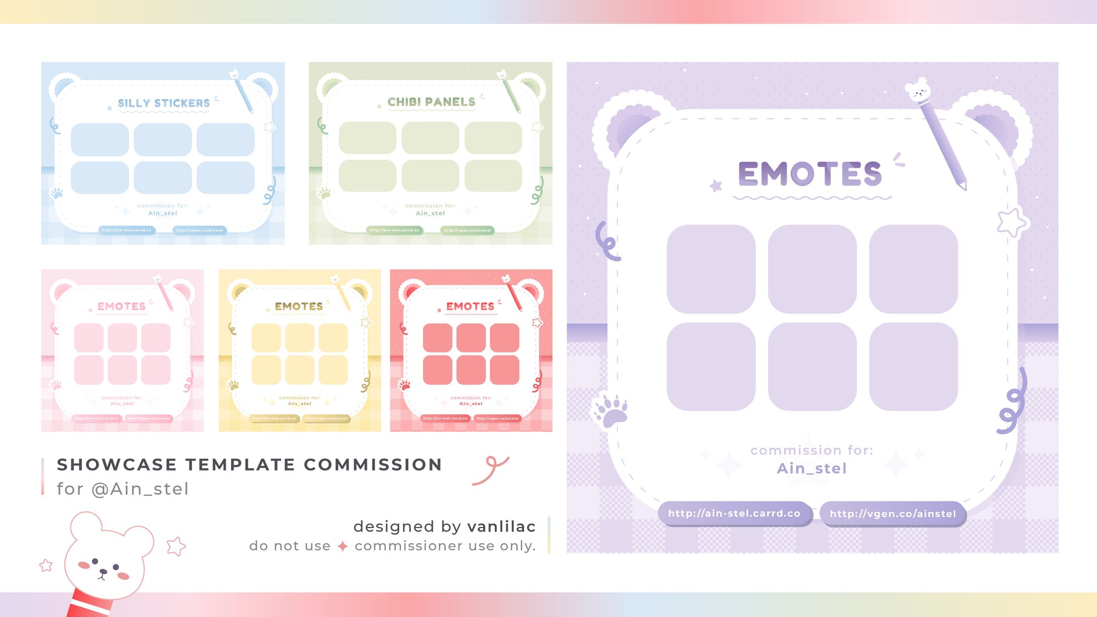 Ainstel's Showcase Template-1