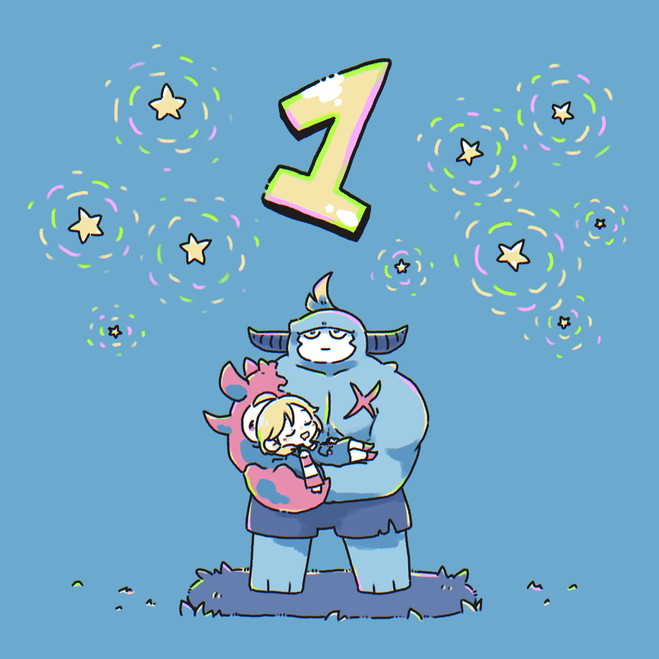 [イラスト]Odencat5周年カウントダウンイラスト-1