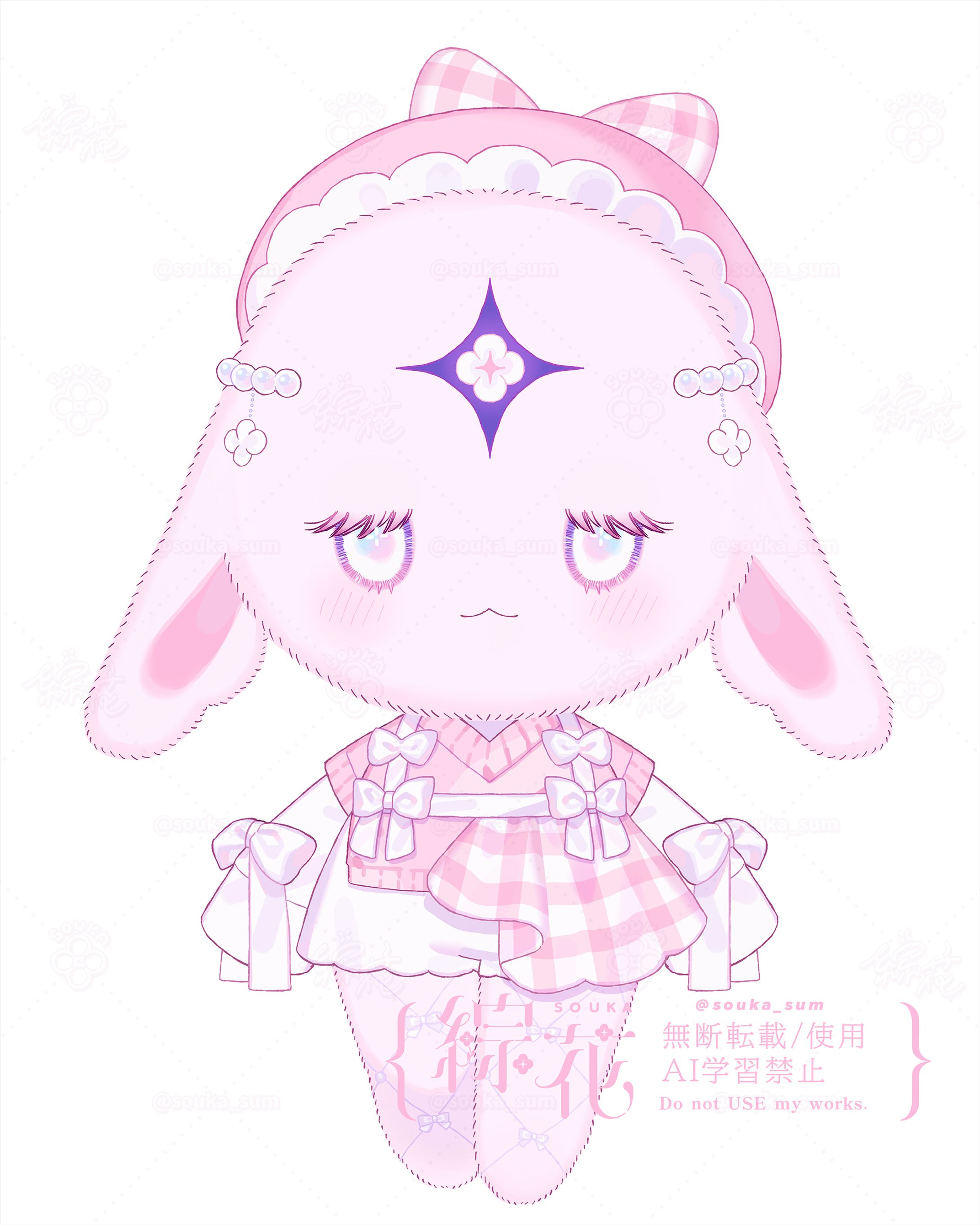 Live2Dモデルイラスト-1