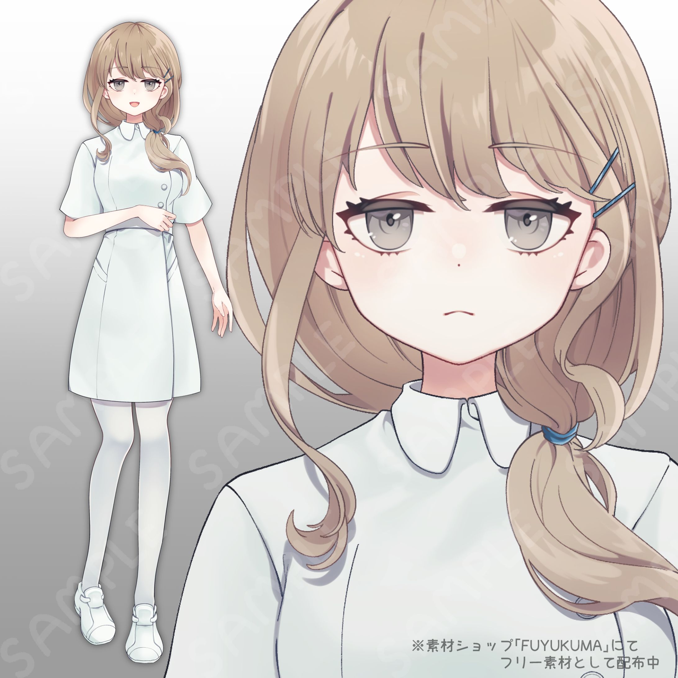 立ち絵イラスト（配布素材）-1