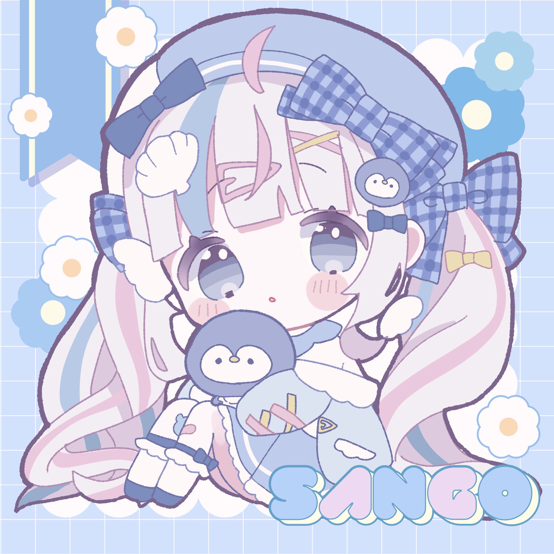 ウェブポン×さんごSDイラスト１-1