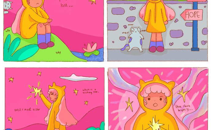 "Mencari Harapan" Komik Strip 2023 episode 1