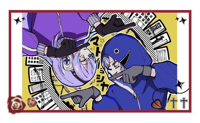 【二次創作】にじさんじ　等身イラスト