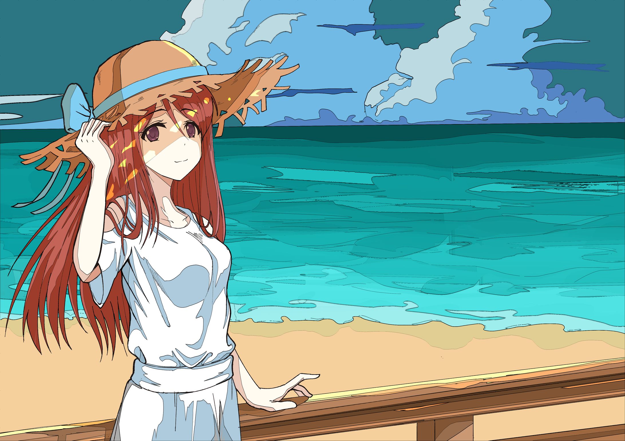 海と少女-1