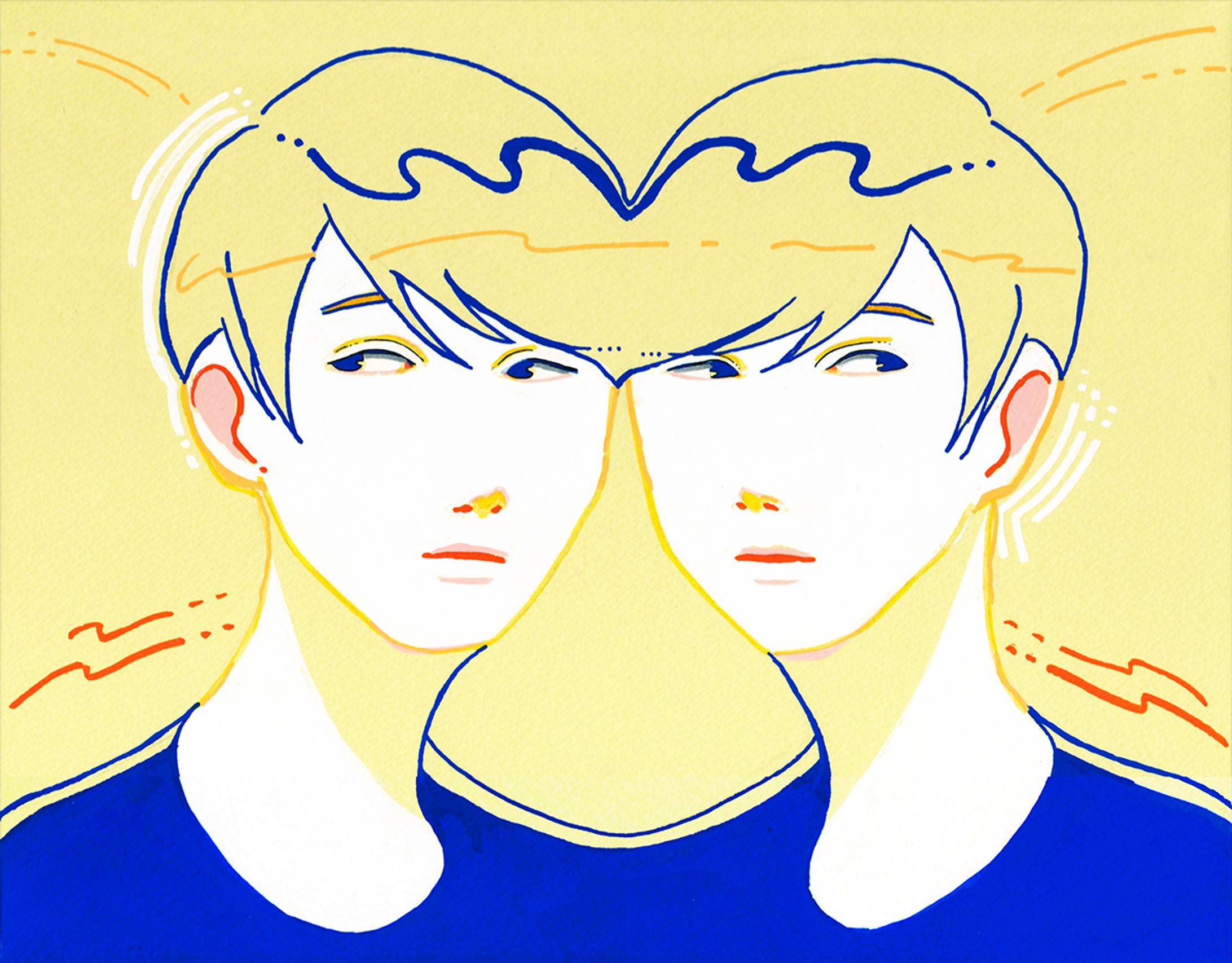 twins boys yellow-1