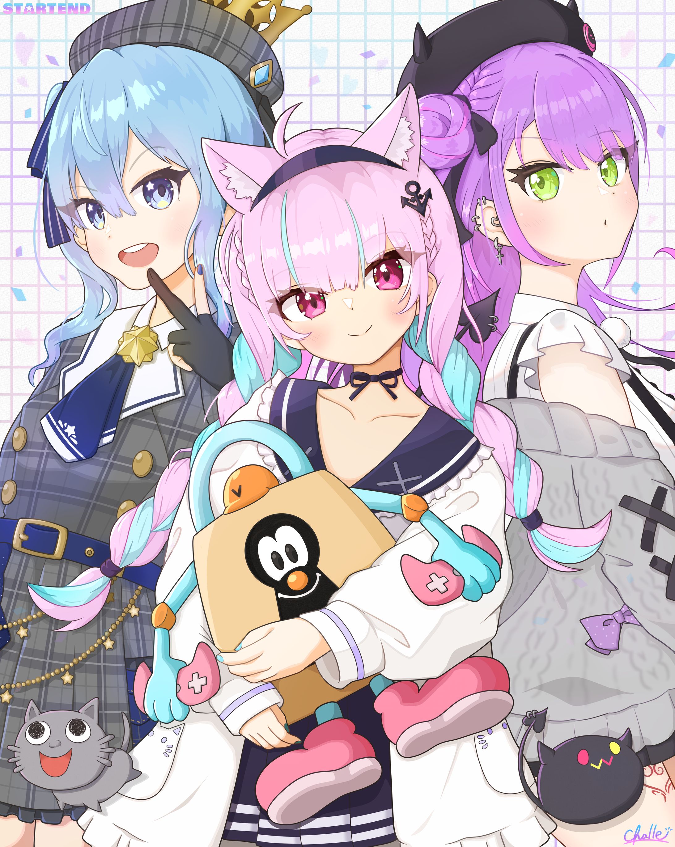 Vtuebrユニット「startend」二次創作作品-1