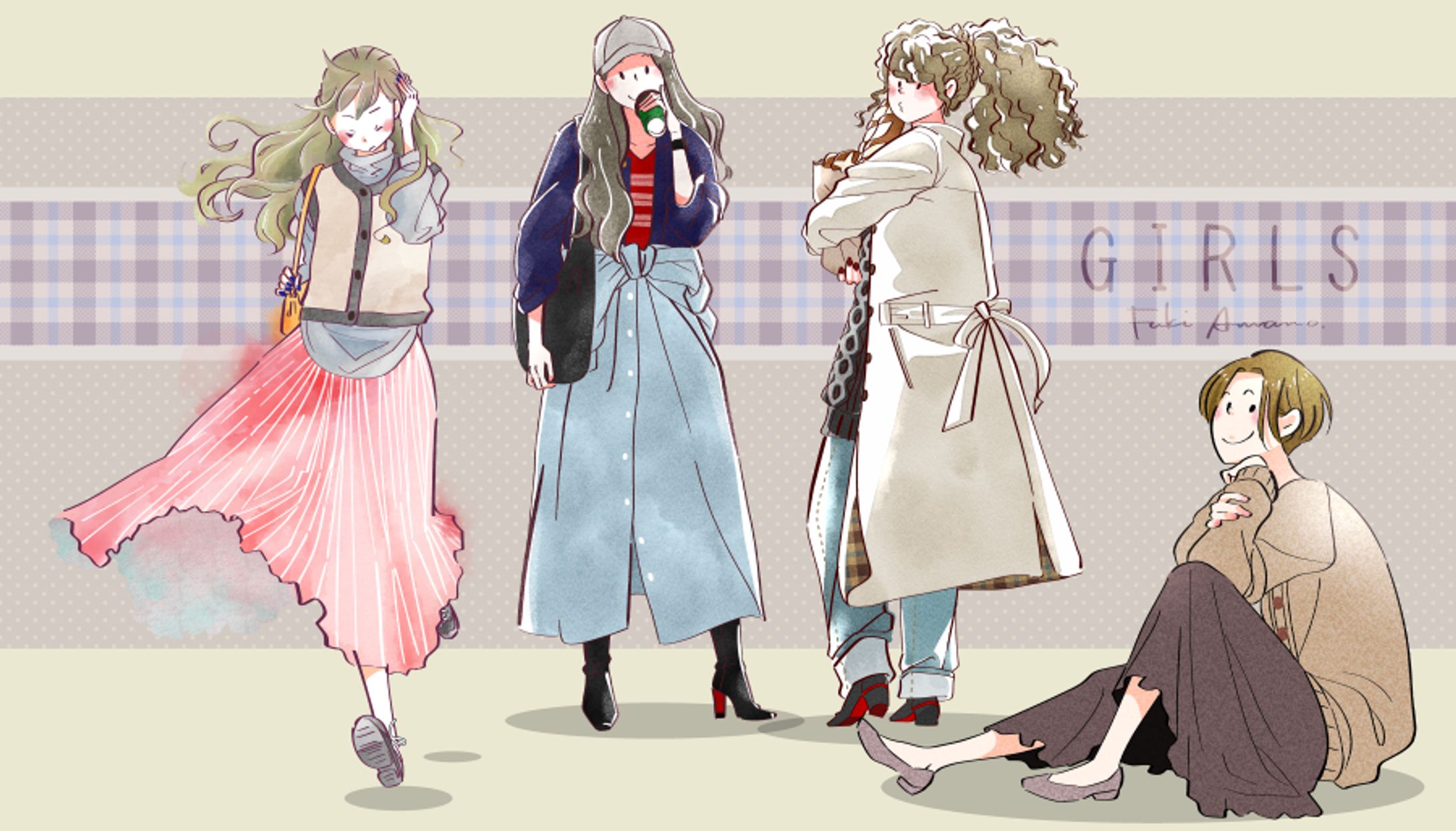 ガールズイラスト“GIRLS”-1