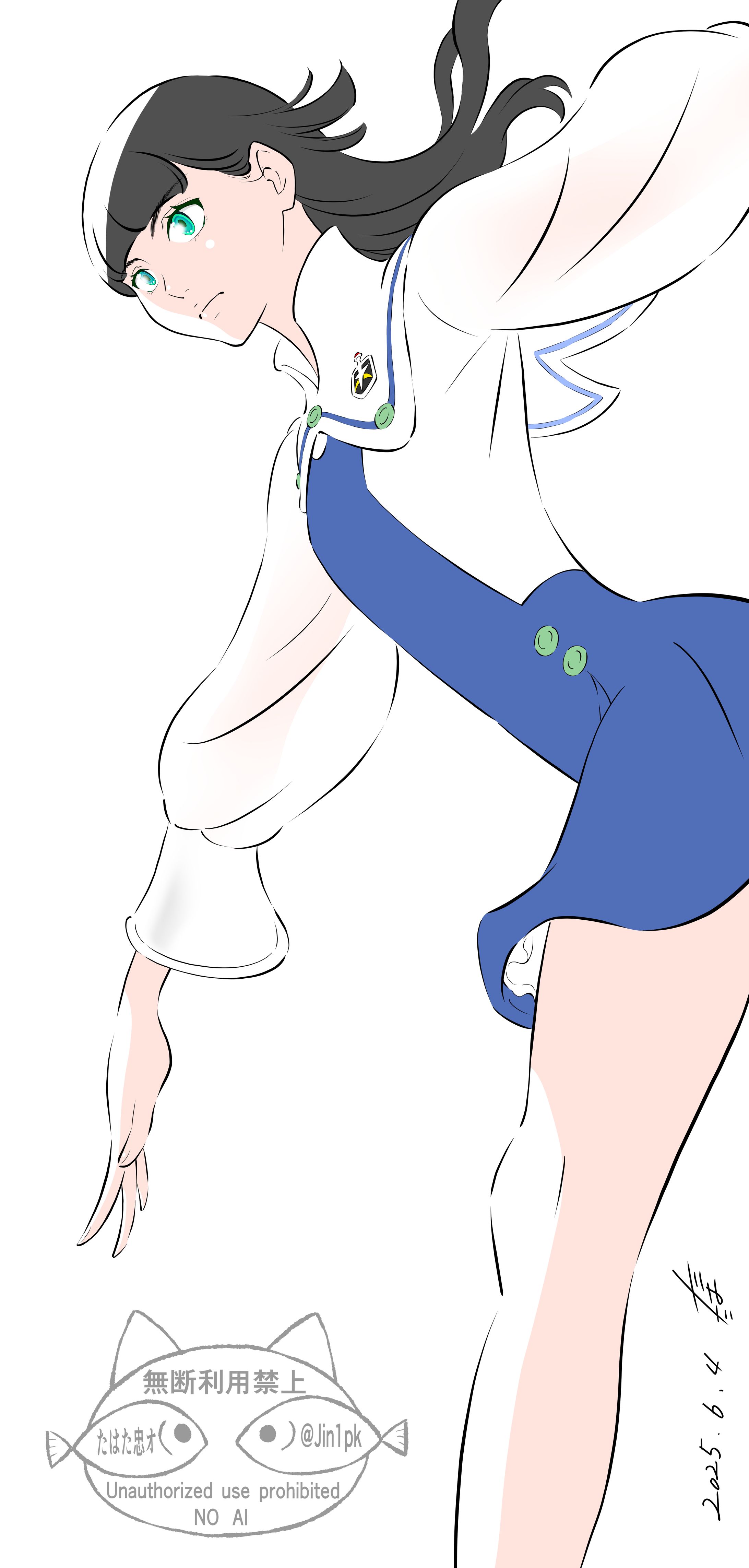 歩く女子-1