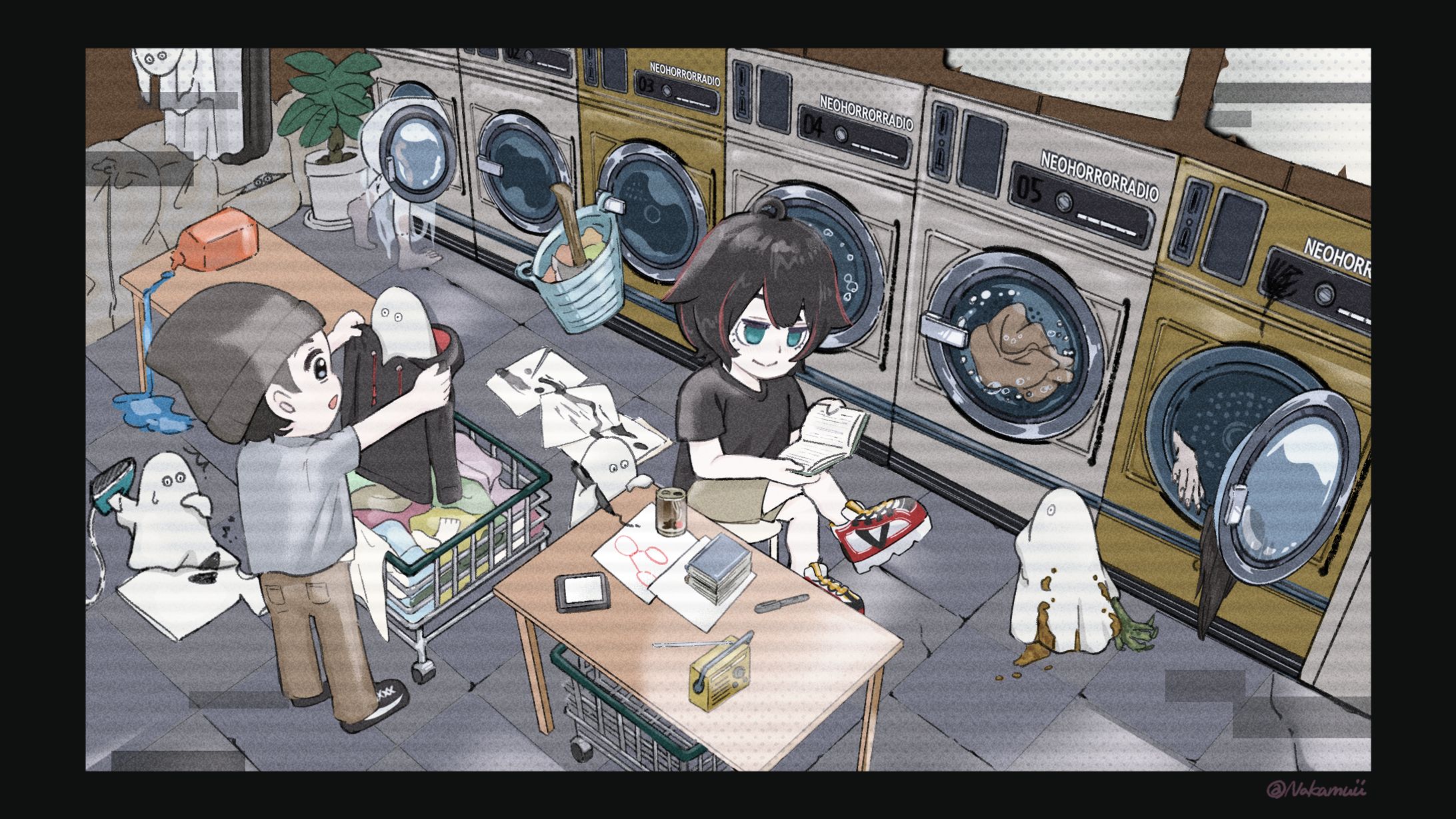 ホラーコインランドリー-1