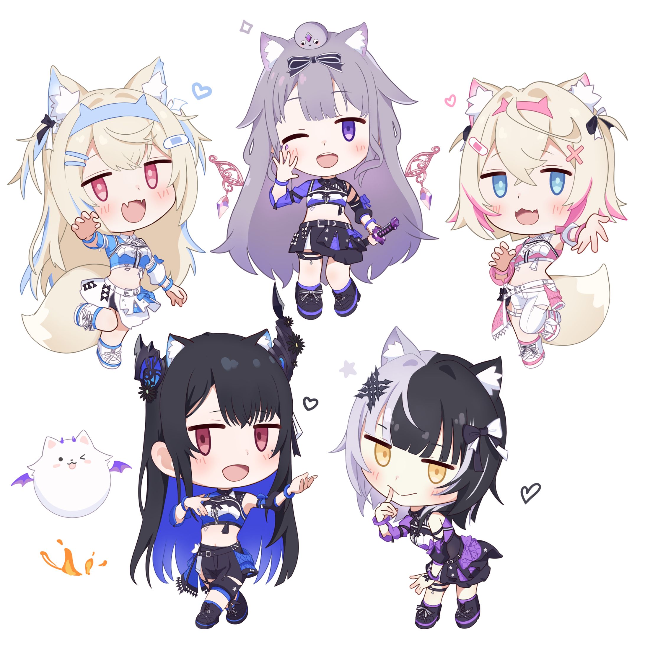 SDイラスト（ミニキャラ）まとめ-1