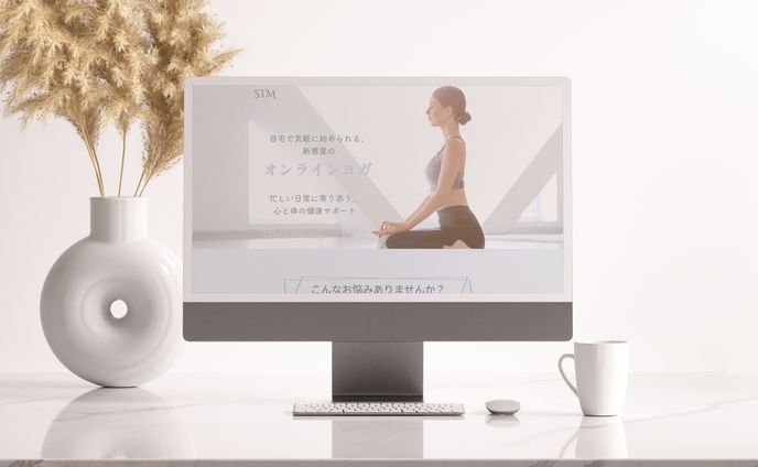 ヨガLP レスポンシブデザイン