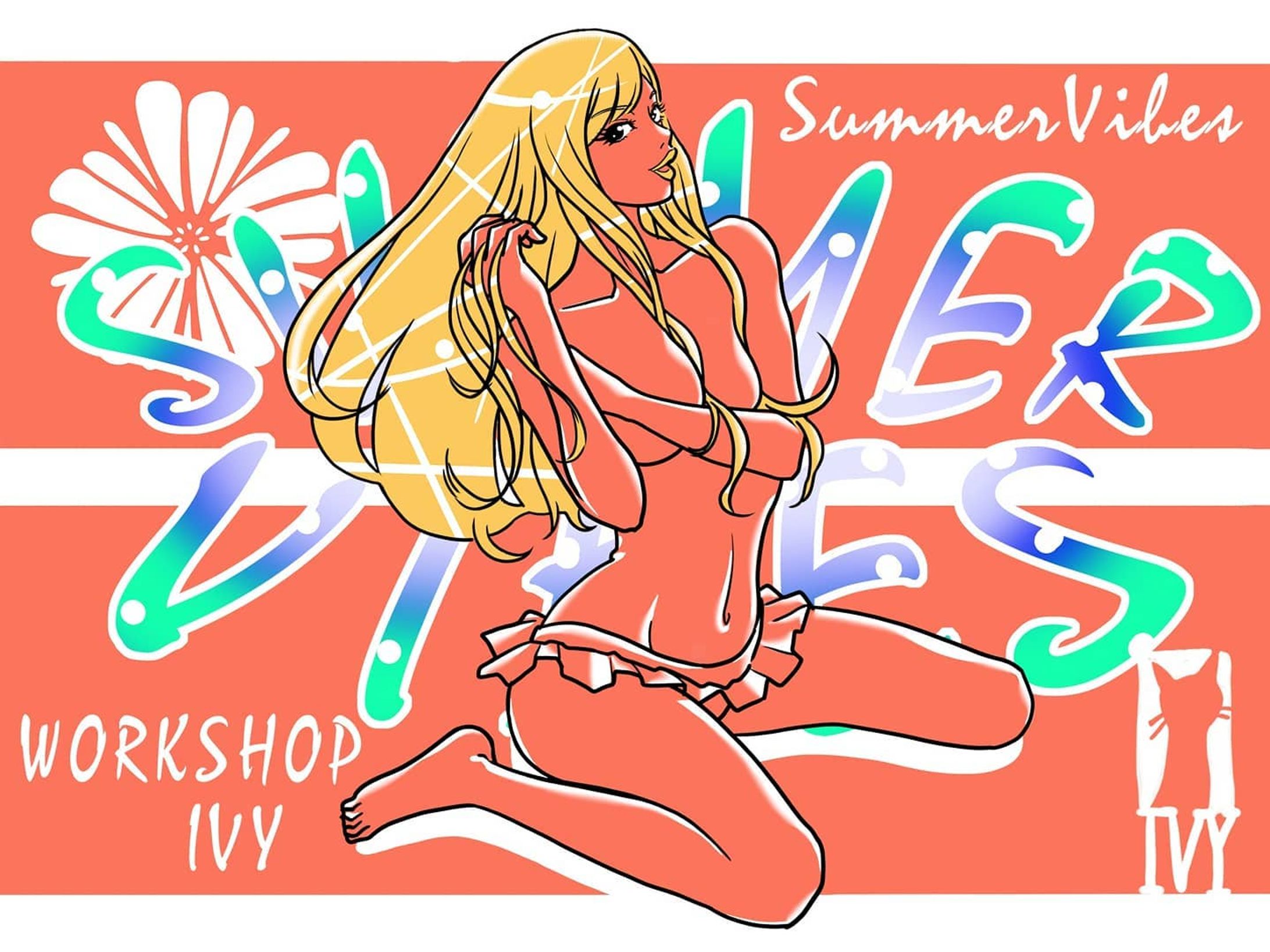 #suzuriで販売中 新しいデザイン追加しました。
https://suzuri.jp/WorkShop-IVY
 #girlsillustration #illustration-1