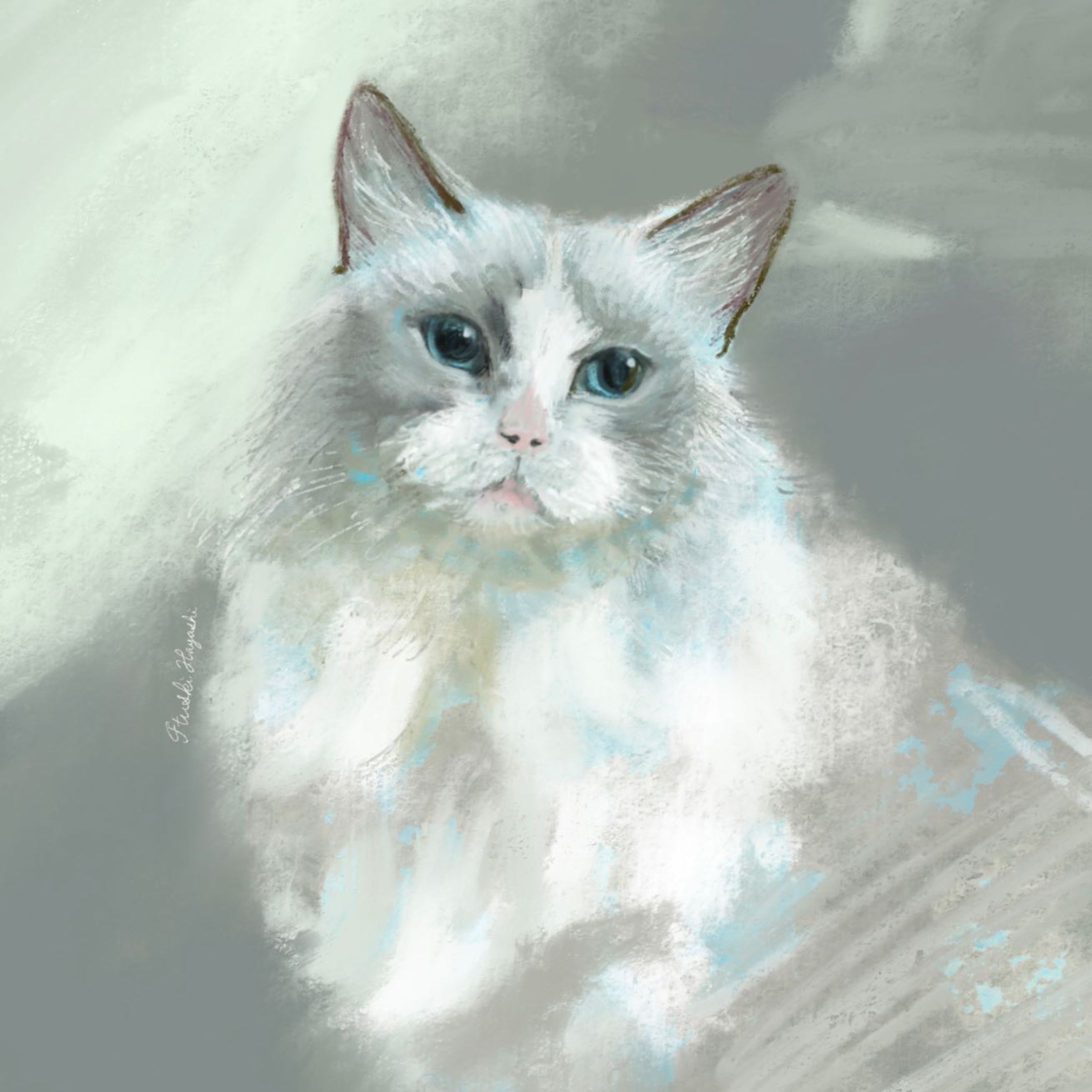 ラグドールちゃん

#イラストレーション #イラスト #illustration #ilovemycat #ねこすたぐらむ #catillustration  #catart  #絵画 #artlover  #ねこ好きさんと繋がりたい #にゃんこ部  #おしゃれさんと繋がりたい  #猫好きな人と繋がりたい  #にゃんすたぐらむ  #ねこのいる幸せ  #インテリアアート #猫のいる暮らし #procreate #ラグドール #長毛猫 #Ragdoll #イラストオーダー #イラスト依頼 #オーダー #有償依頼 #似顔絵オーダー #似顔絵イラスト  #ペット似顔絵 #うちのこ-1