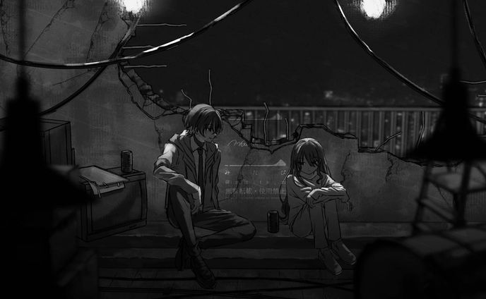 VocaDuo2025 MV用イラスト