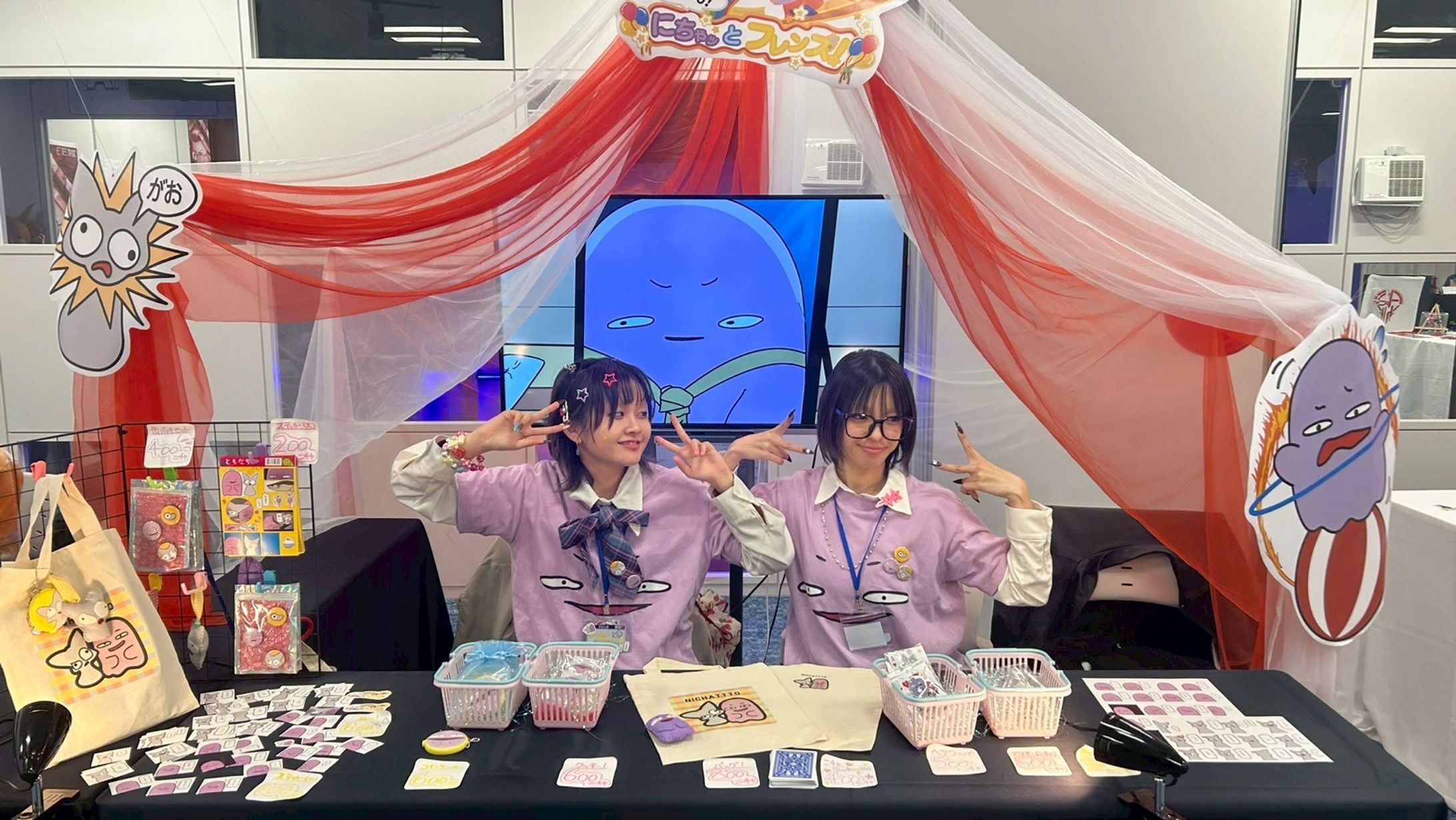 「れっつGOにちゃッとフレンズ！」ブース出展（DHU学園祭2025）-1