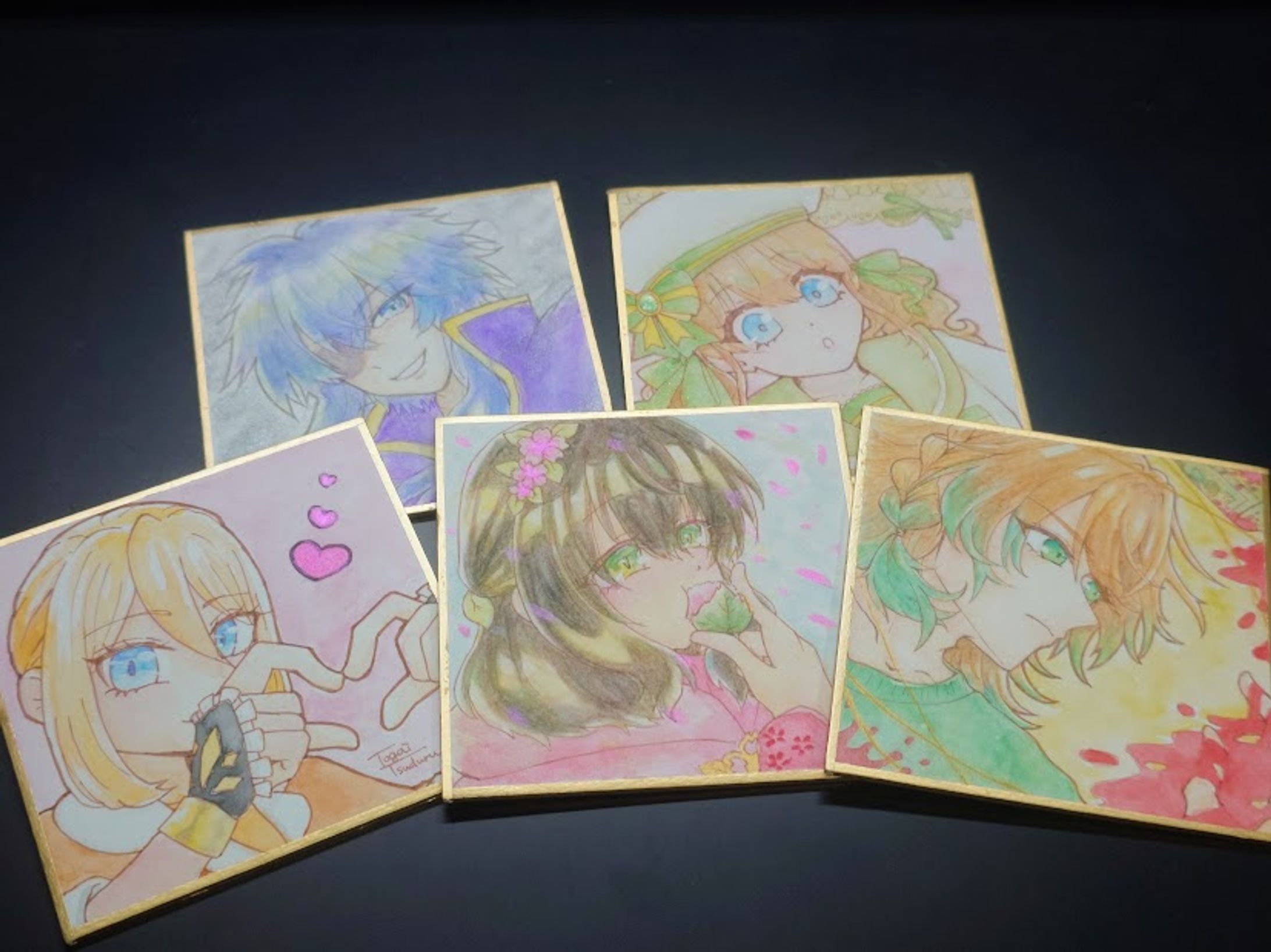 豆色紙原画-1
