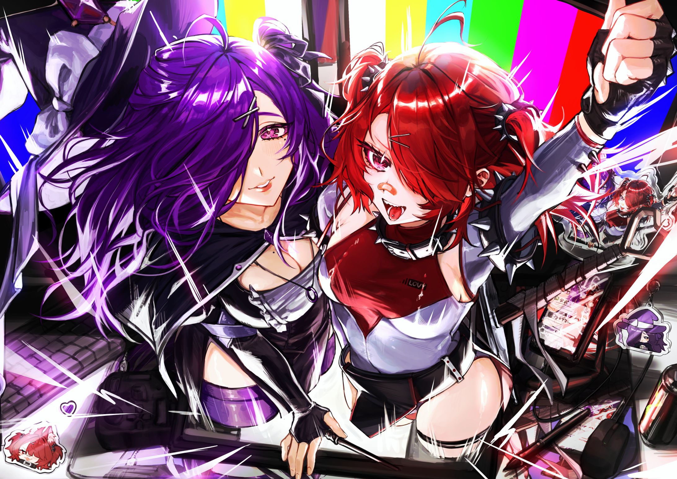 一枚絵イラストオリキャラ-1