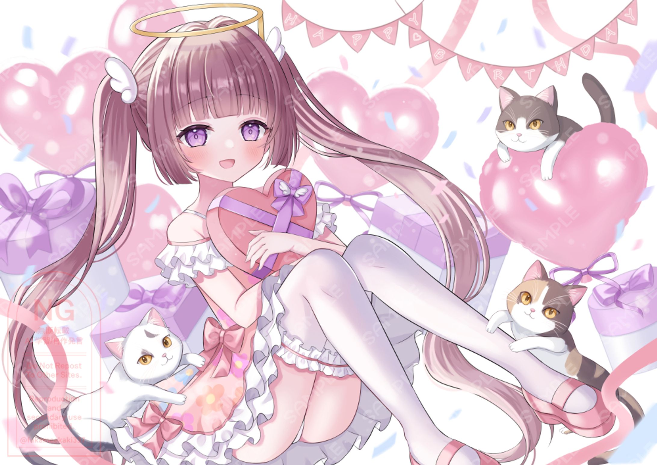 古手様　お誕生日お祝いイラスト-1