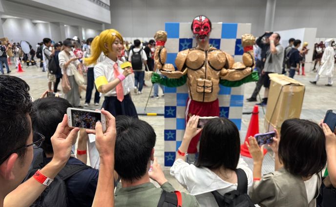 リズム天国 レスラー会見