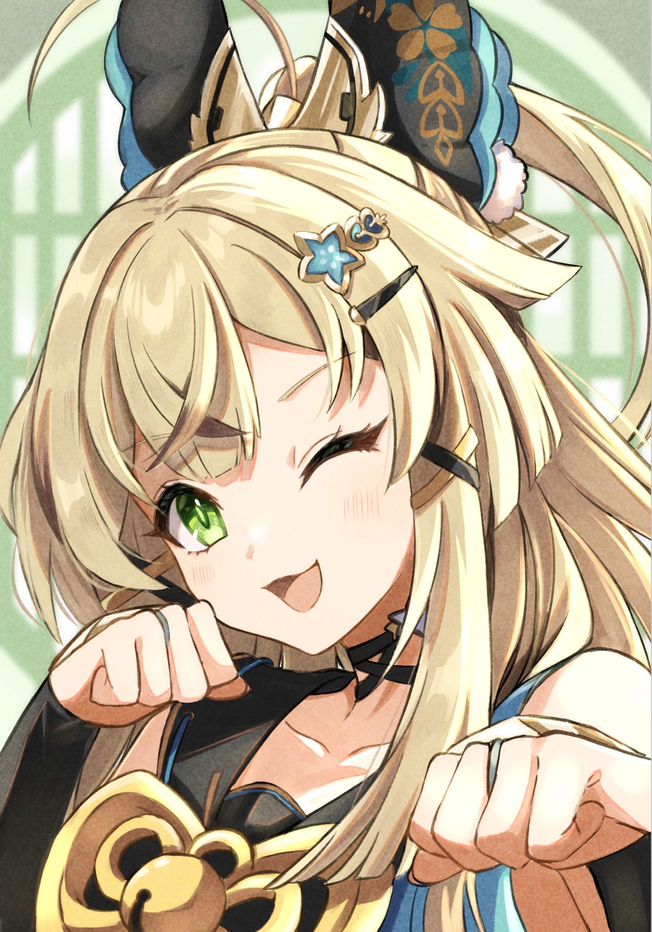 【ニ次創作】綺良々(原神)-1