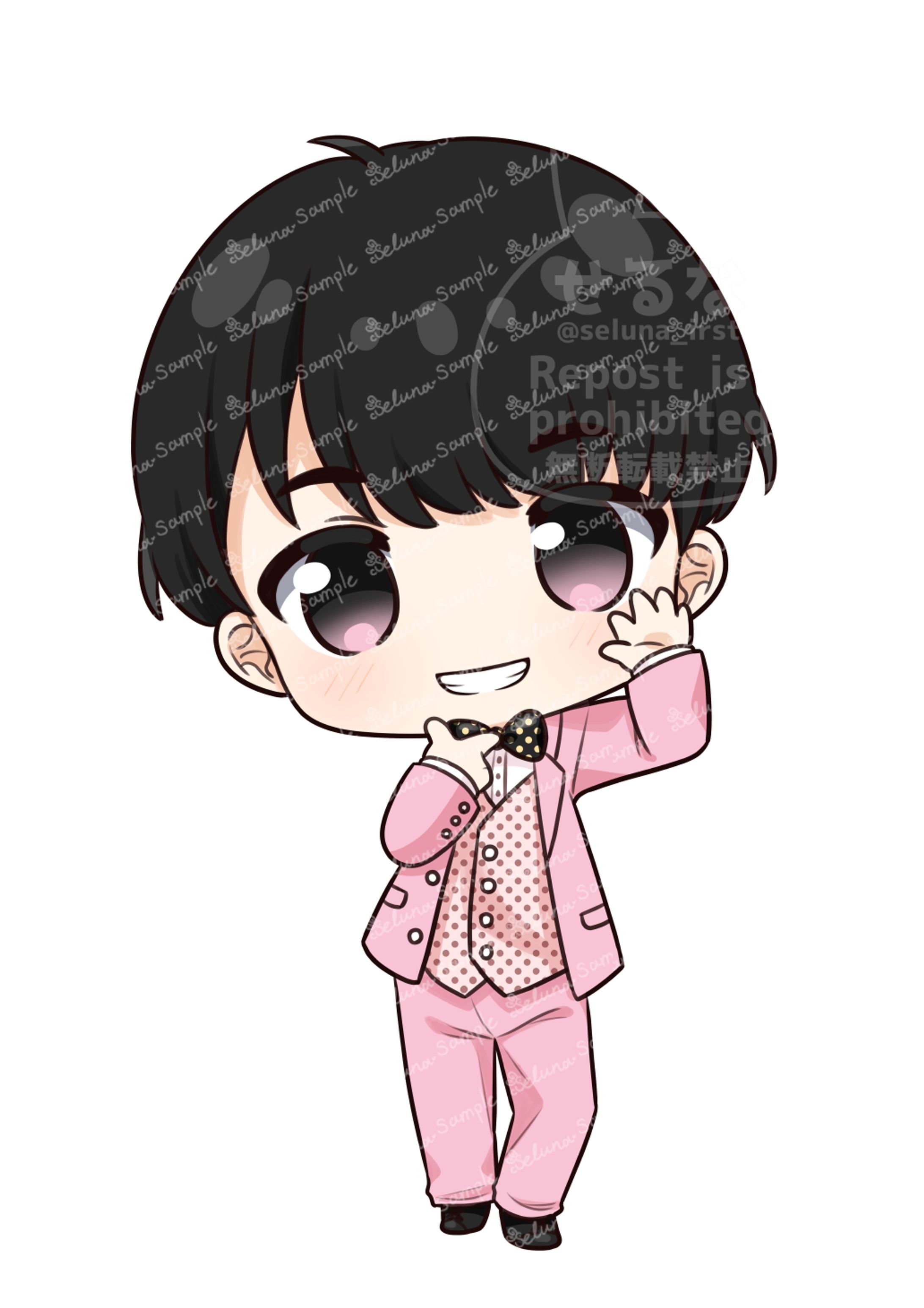 ミニキャライラスト_Mirror5　りん様-1