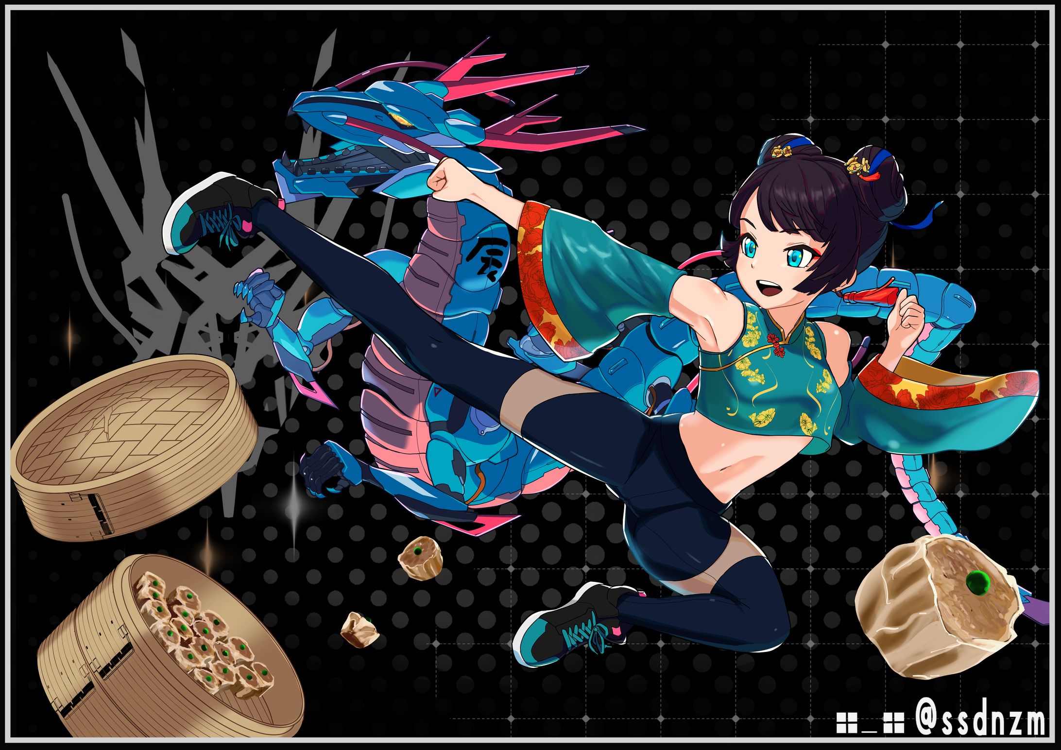 ソーシャルゲーム風一枚絵-1